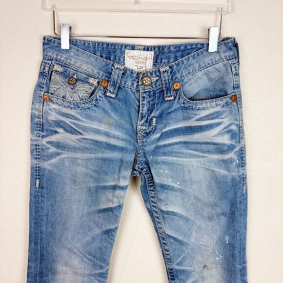 Big Star Liv Jeans Light Wash Denim Y2K Bootcut 29 - Picture 2 of 8